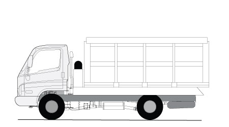 HD65 Cajón madera - Hyundai Camiones y Buses Ecuador