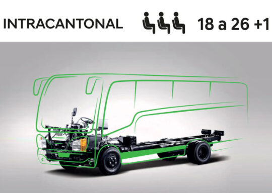 HD78 Bare Chasis - Bus Intracantonal - Hyundai camiones y buses Ecuador