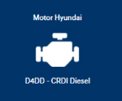 Motor de HD65 - Hyundai camiones y buses Ecuador