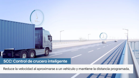 Tecnologia de rendimiento - Smart cruise control - Hyundai Camiones y Buses Ecuador