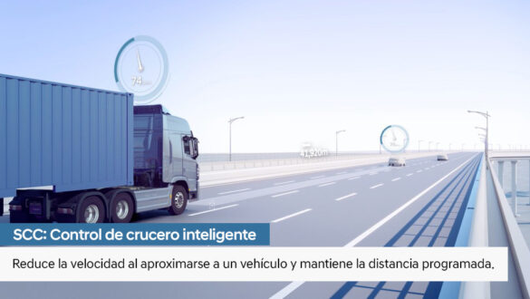 Tecnologia de rendimiento - Smart cruise control - Hyundai Camiones y Buses Ecuador