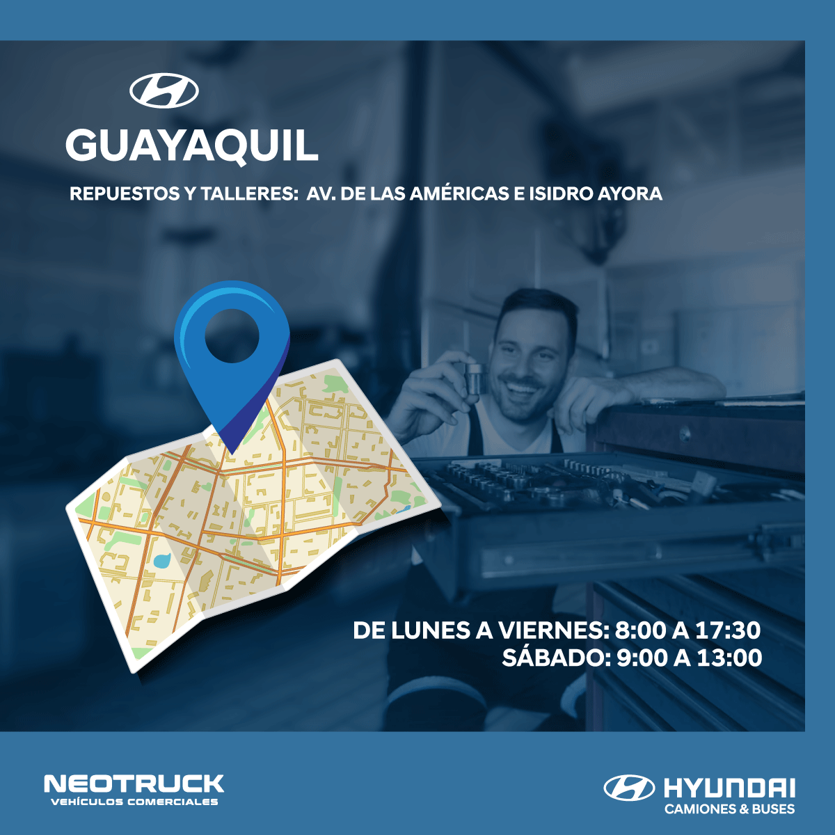 Talleres Hyundai en Guayaquil- Hyundai Camiones y Buses Ecuador