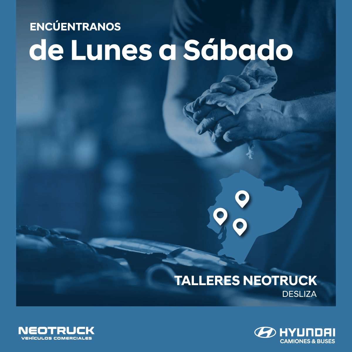 Talleres Neotruck Ecuadoir- Hyundai Camiones y Buses Ecuador