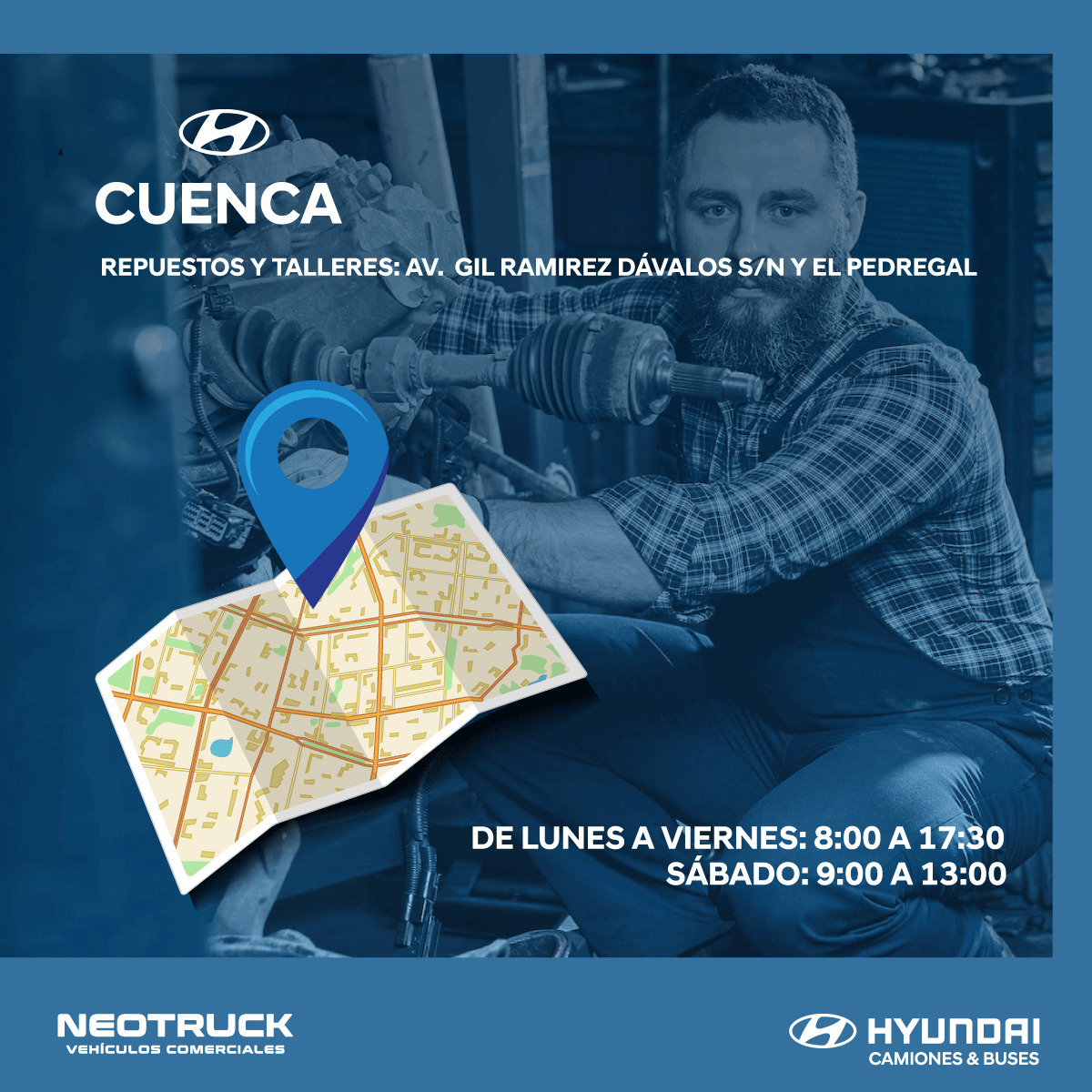 Talleres Neotruck Cuenca- Hyundai Camiones y Buses Ecuador
