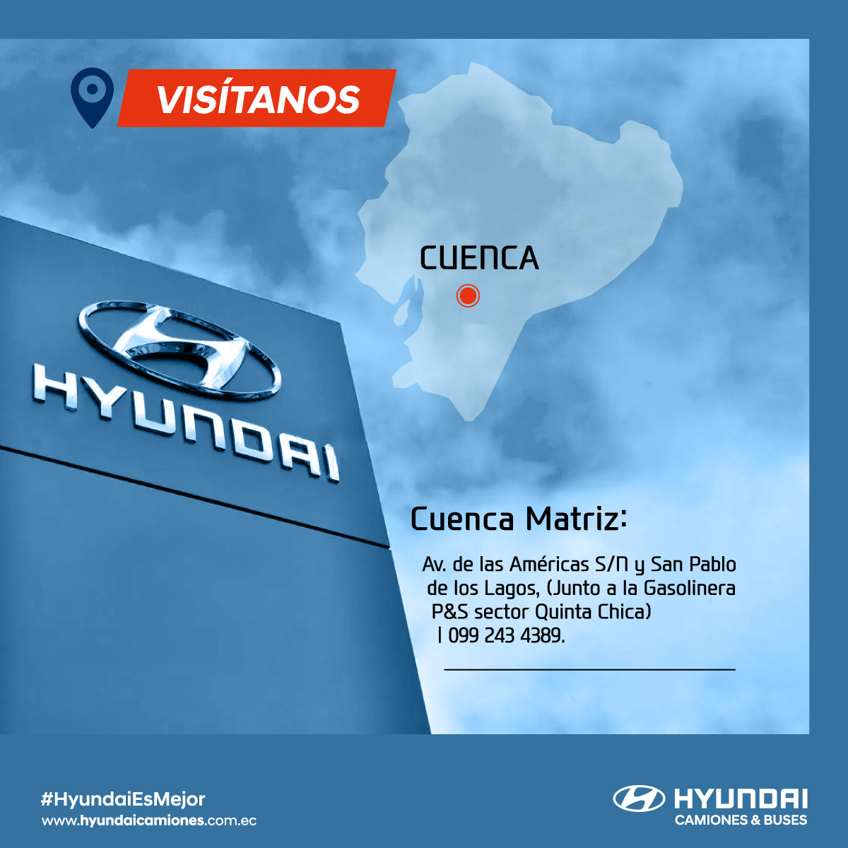 Visitanos Hyundai Camiones y Buses Ecuador - Cuenca