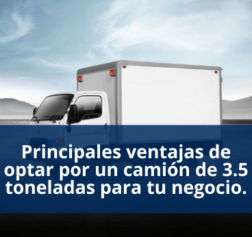 Camión Hyundai HD55 - Principales ventagas de opta run camion de 3.5 toneladas para tu negocio