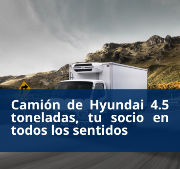 Camión Hyundai de 4.5 toneladas