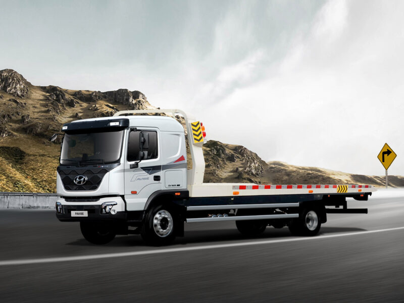 Camión Pavise de Hyundai: potencia y eficiencia en cargas de 10 toneladas