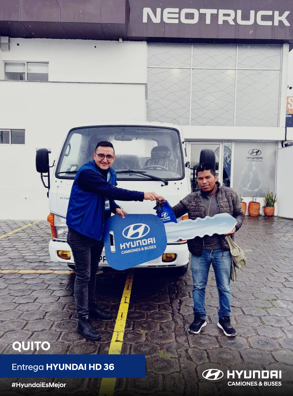 Hyundai Camiones y Buses - ENTREGA-HD36-QUITO