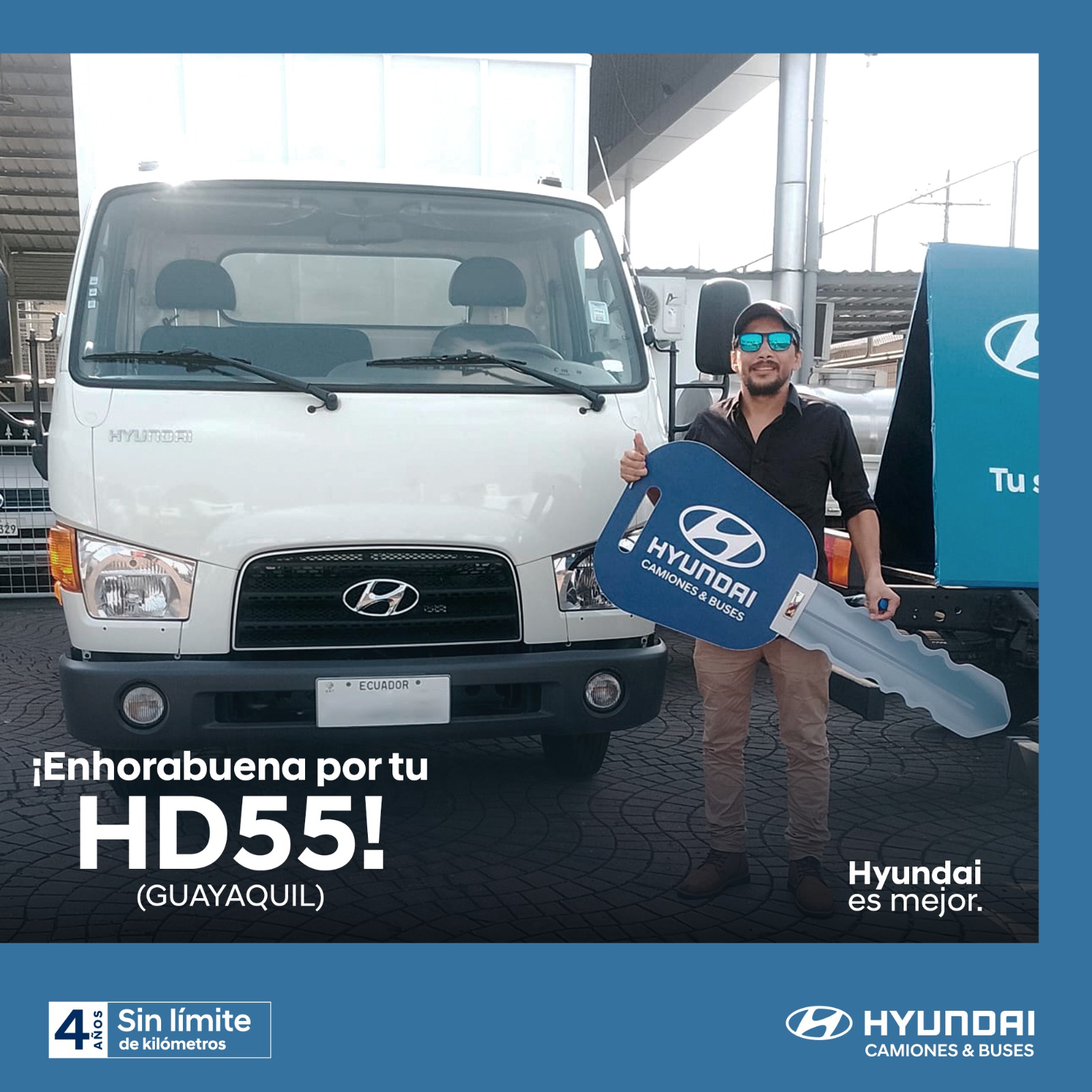 Hyundai Camiones y Buses - ENTREGA-HD55-GUAYAQUIL