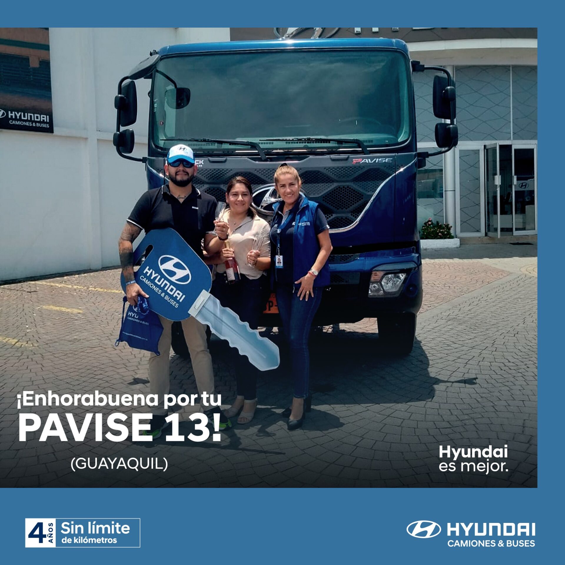 Hyundai Camiones y Buses - ENTREGA-PAVISE13-GUAYAQUIL